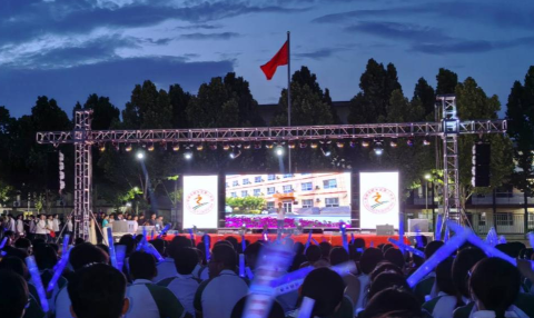 肥乡区第二中学举办“风华逐梦 艺绽校园”主题校园音乐节